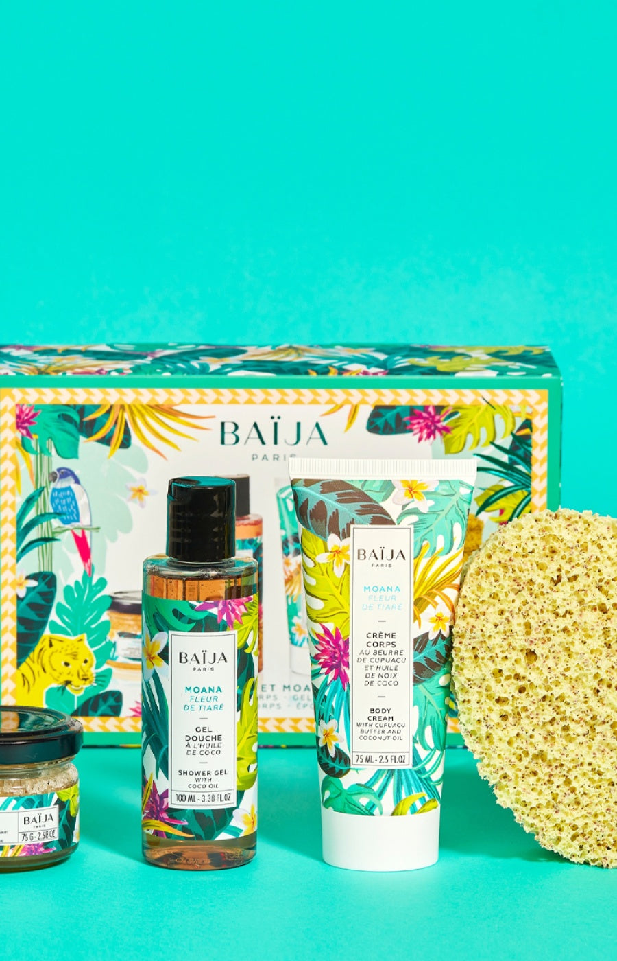 Coffret soin - Moana - Corps - 4 produits
