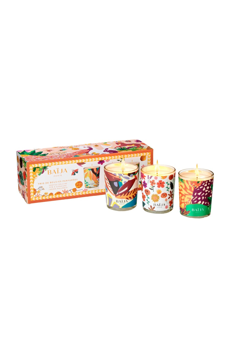 Coffret bougies parfumées - 3 x 75 g