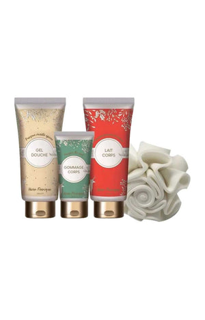 Coffret soins cage - Pomme d'amour, vanille épicée & thé vert - Corps - 4 produits