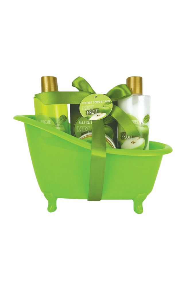 Coffret baignoire - Pomme & poire - 5 produits
