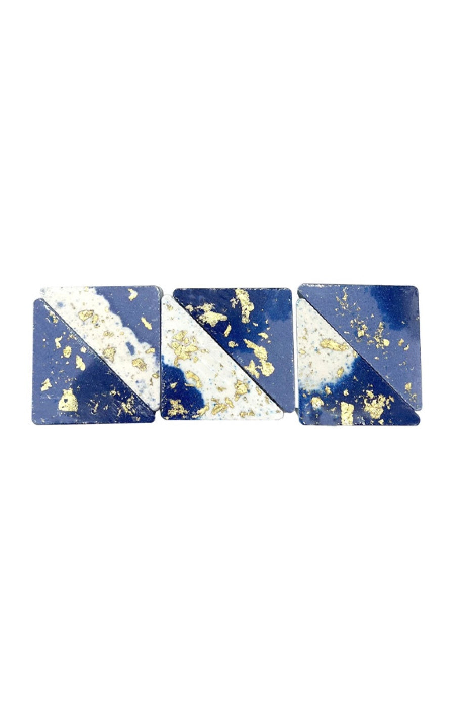 Coffret bombes de bain triangles - Vanille épicée - 6 x 60 g