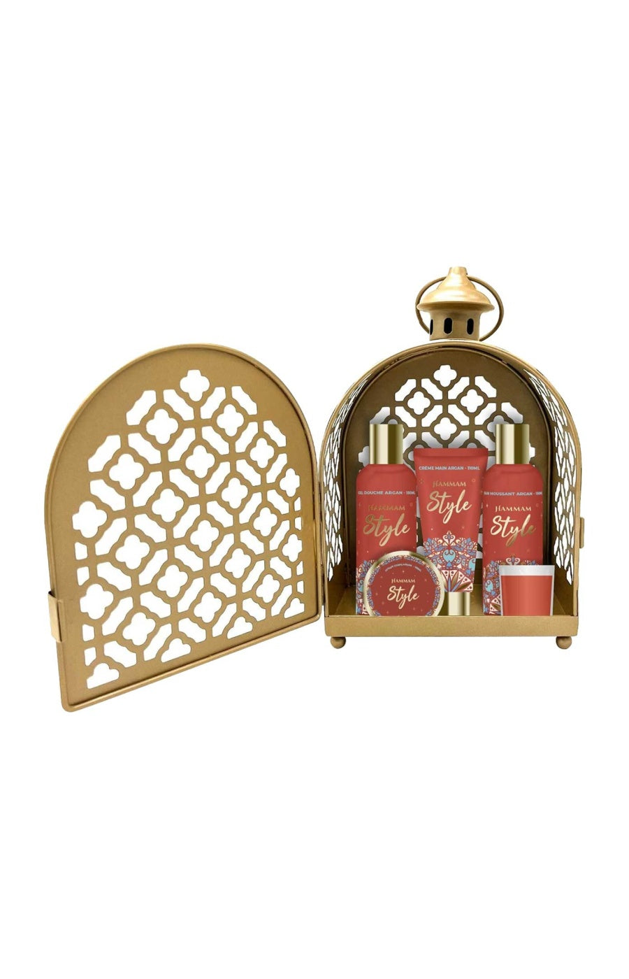 Coffret soins lanterne - Argan - Corps - 5 produits