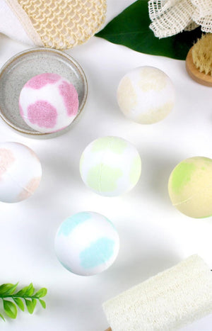 Coffret bombes de bain - 6 x 120 g