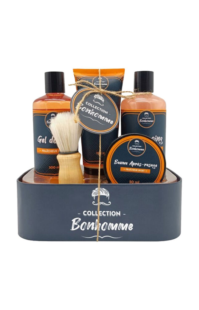 Coffret soins - Fraicheur sport - Visage & corps - Homme - 5 produits