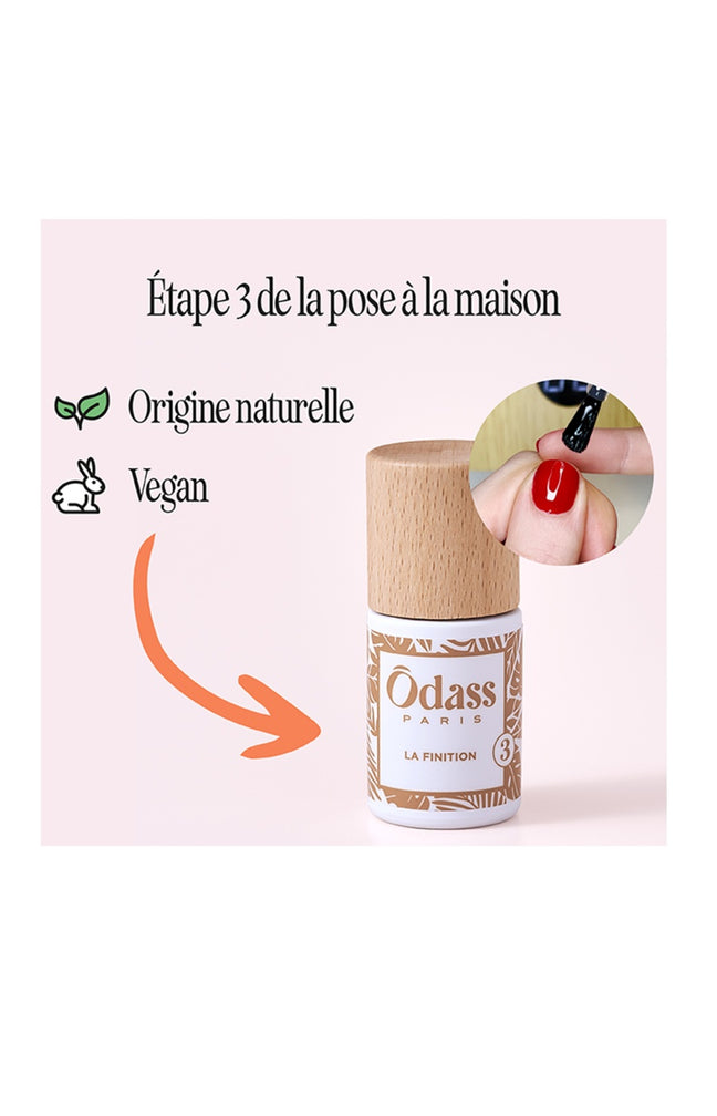 Top coat semi-permanent biosourcé - 10 ml