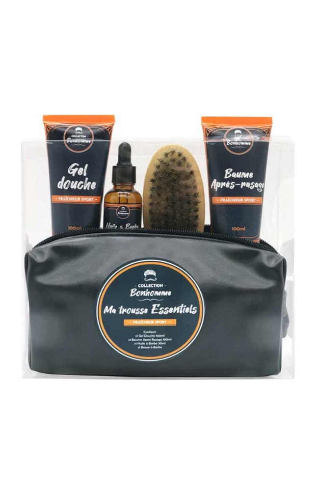 Trousse soins - Fraîcheur sport - Visage & corps - Homme - 5 produits