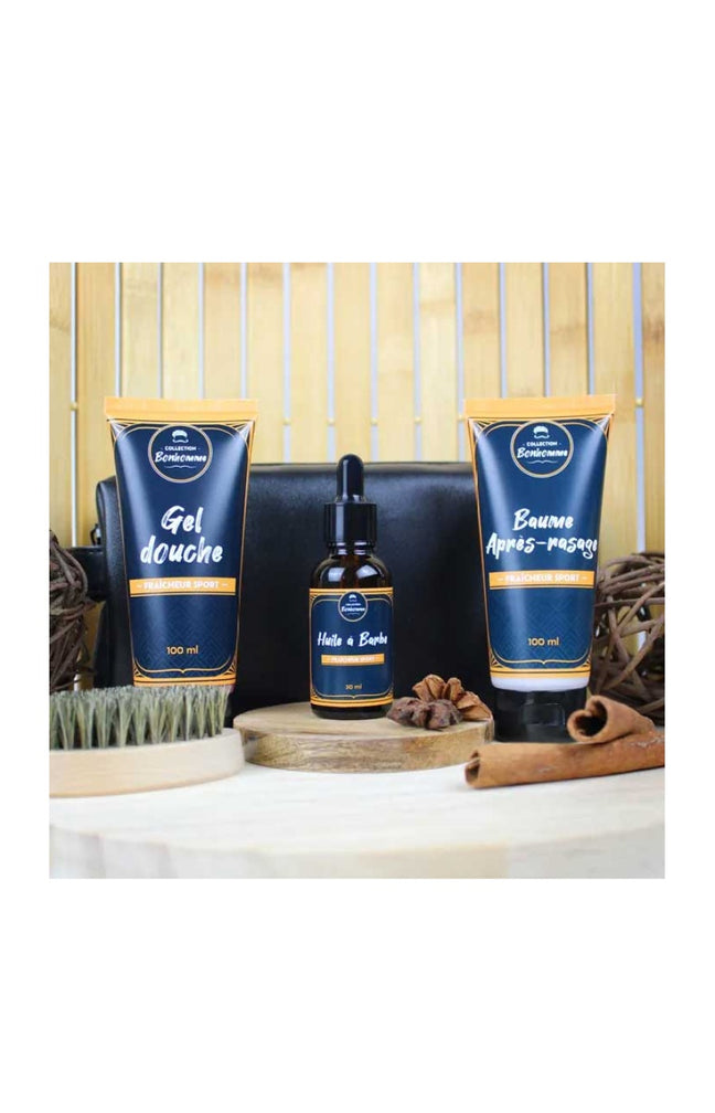 Trousse soins - Fraîcheur sport - Visage & corps - Homme - 5 produits