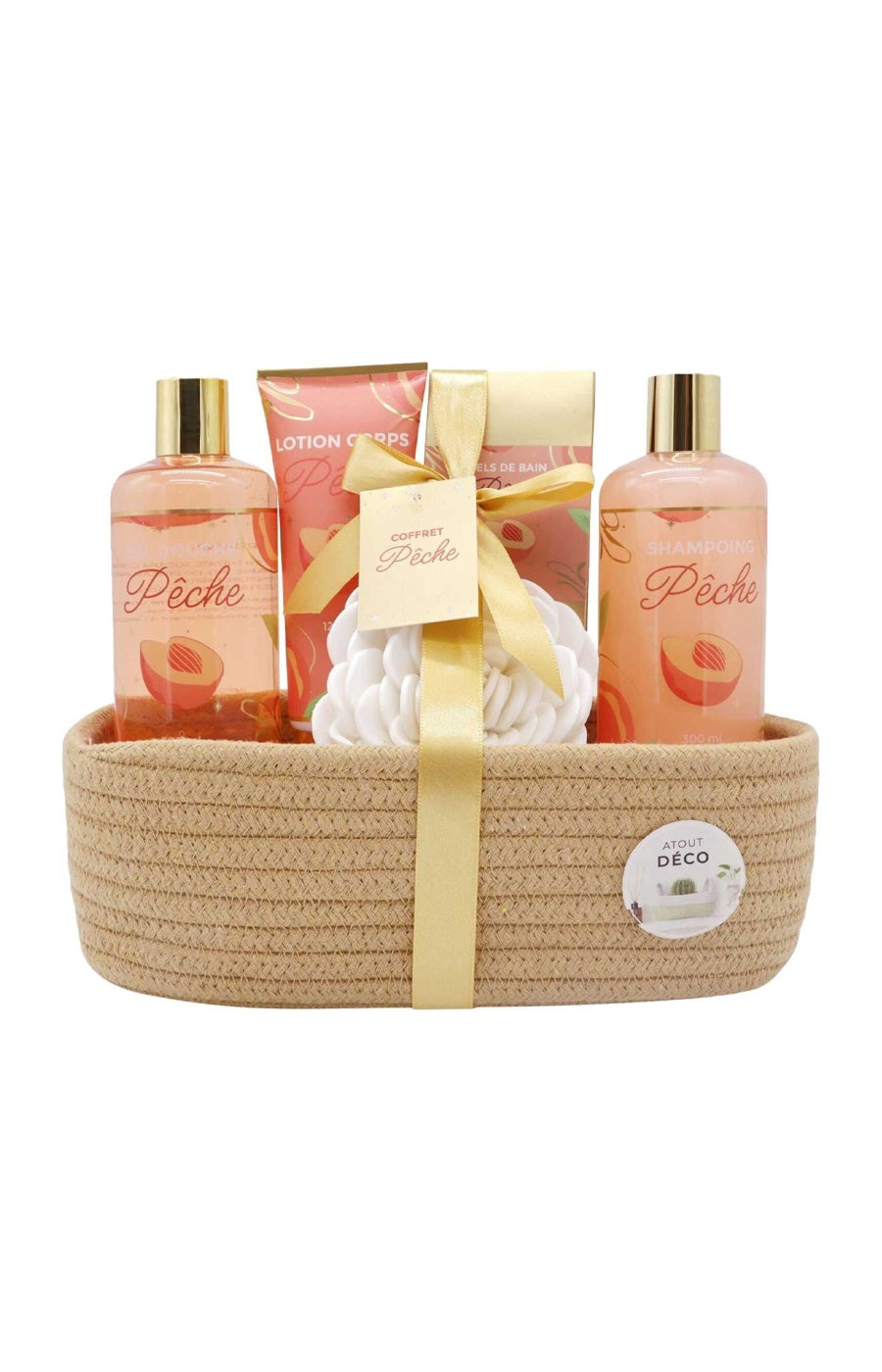 Coffret soins - Pêche - Corps - 5 produits
