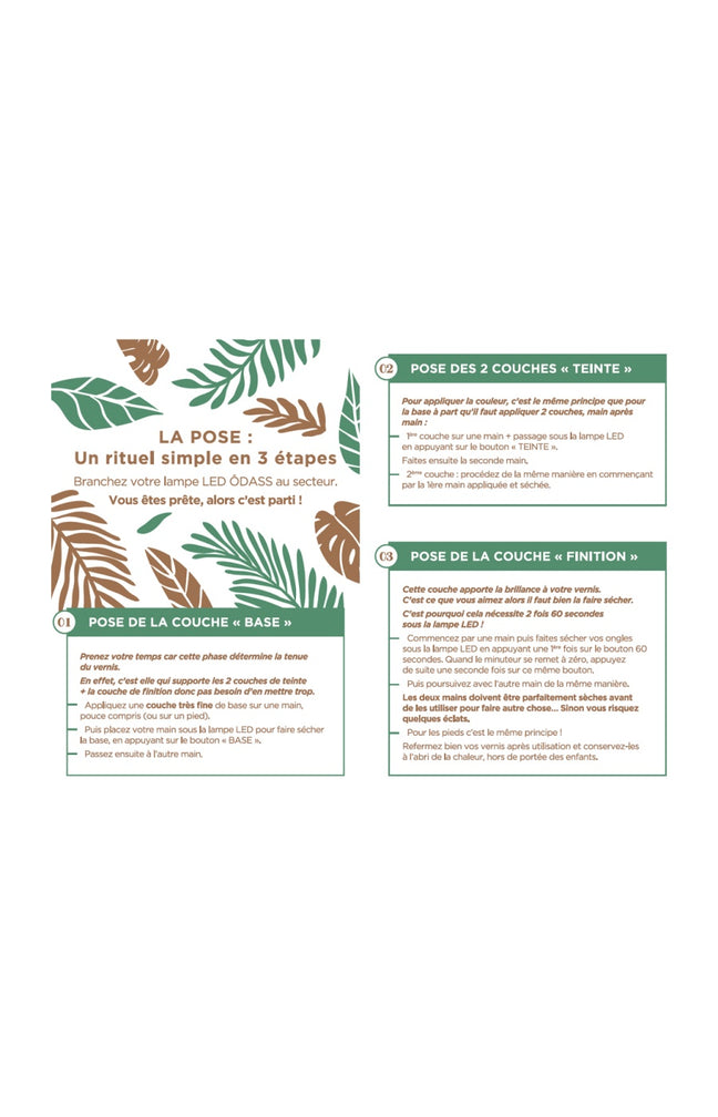 Vernis semi-permanent  biosourcé - 10 ml