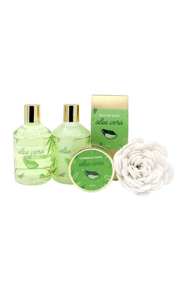 Coffret soins - Aloe vera - Corps - 5 produits