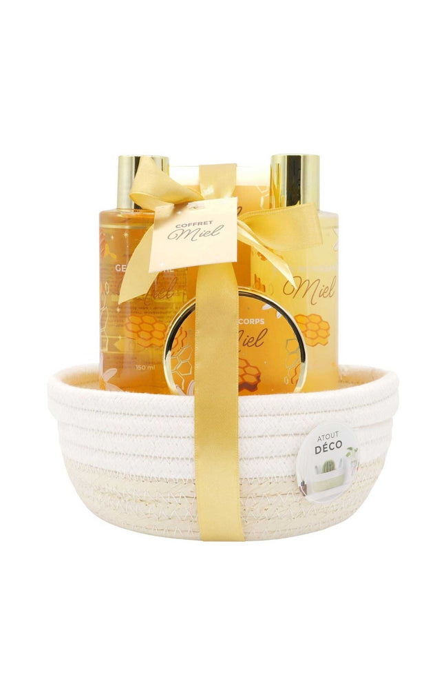Coffret soins - Miel - Corps - 4 produits