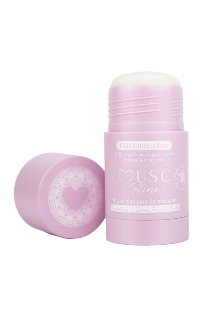 Déodorant naturel - L'irrésistible - Musc blanc - 50 g
