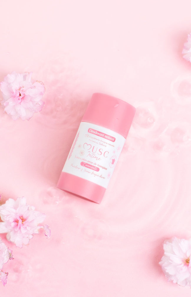 Déodorant naturel - L'Innocente - Fleur de cerisier - 50 g