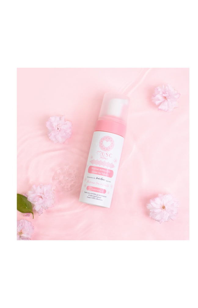 Mousse nettoyante intime - L'Innocente - Fleur de cerisier - 150 ml