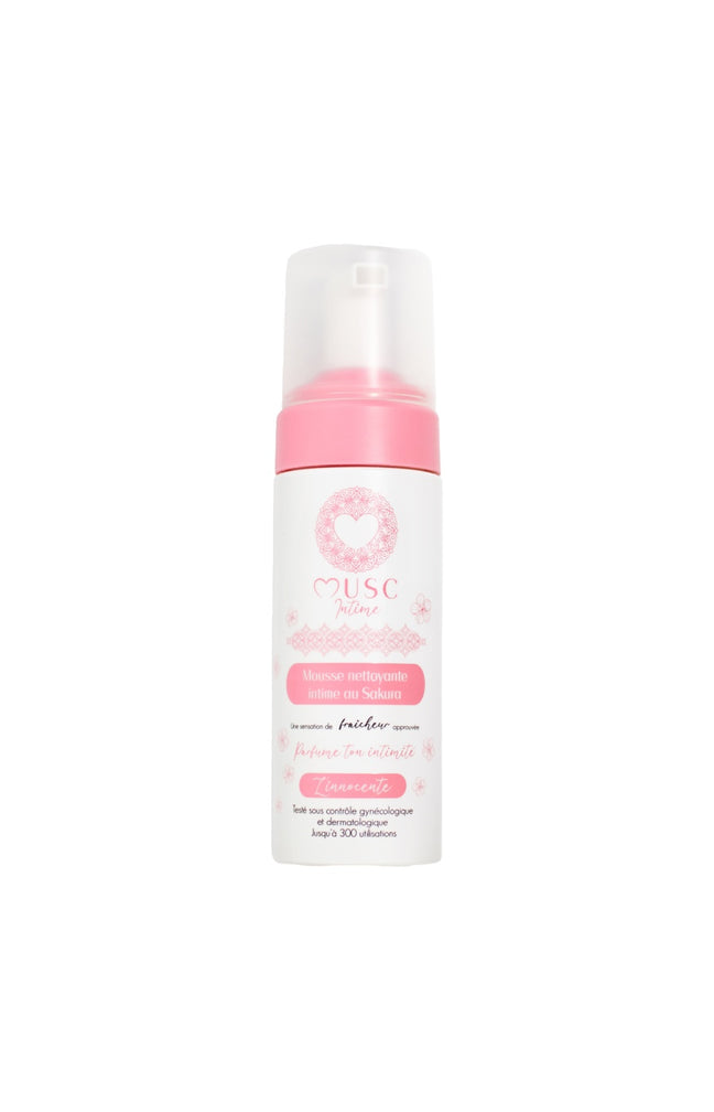 Mousse nettoyante intime - L'Innocente - Fleur de cerisier - 150 ml
