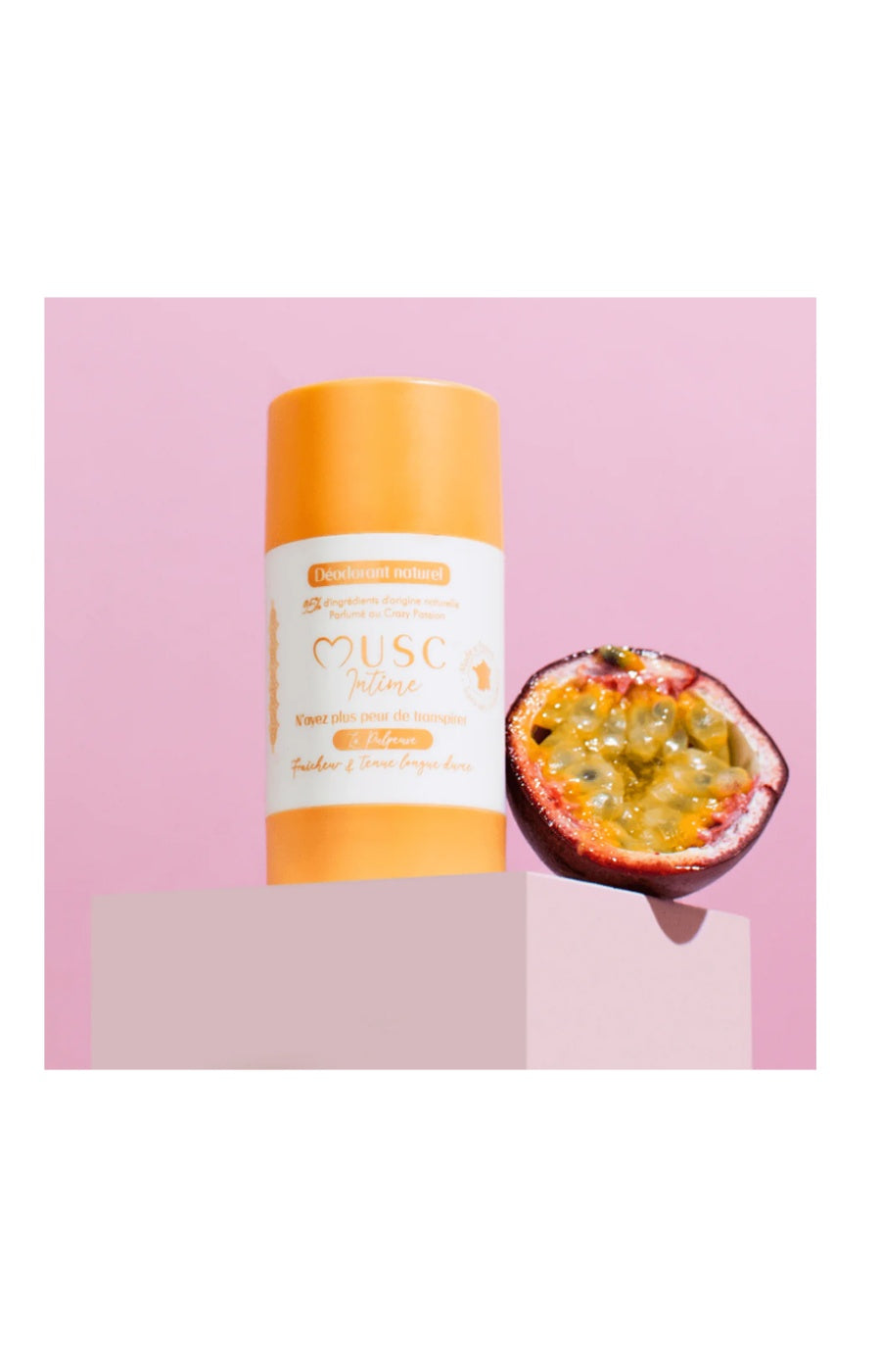 Déodorant naturel - La Pulpeuse - Fruit de la passion - 50 g