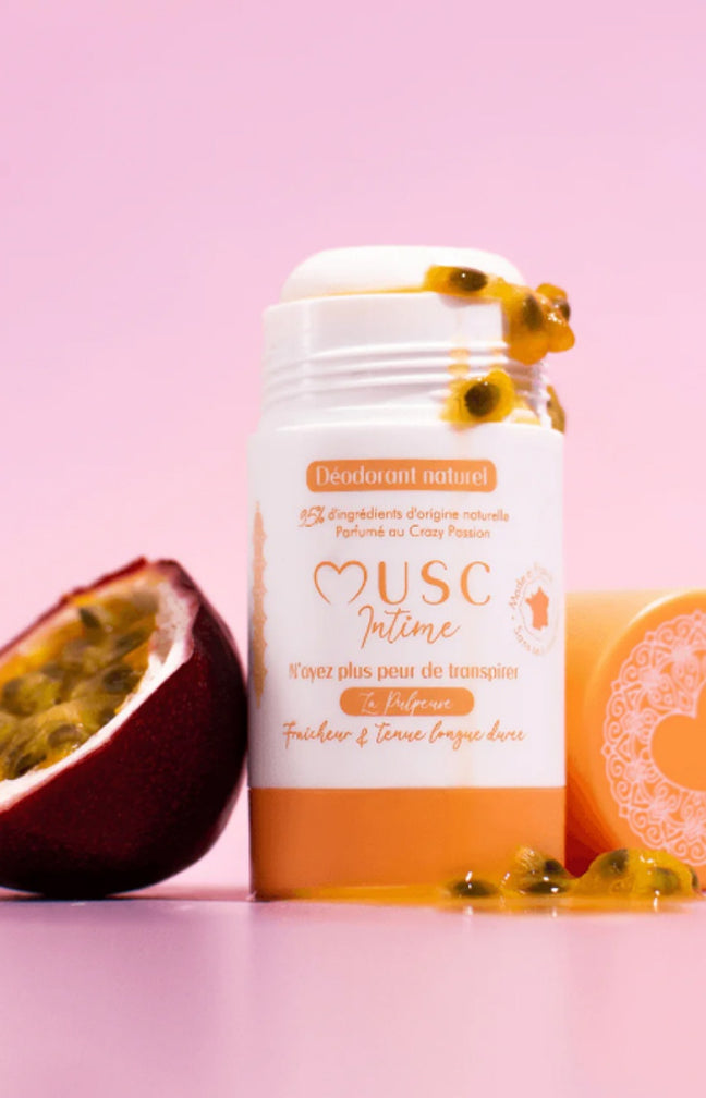 Déodorant naturel - La Pulpeuse - Fruit de la passion - 50 g
