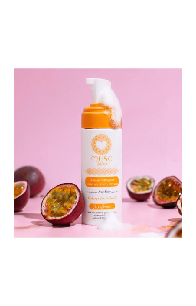Mousse nettoyante intime - La Pulpeuse - Fruit de la passion - 150 ml