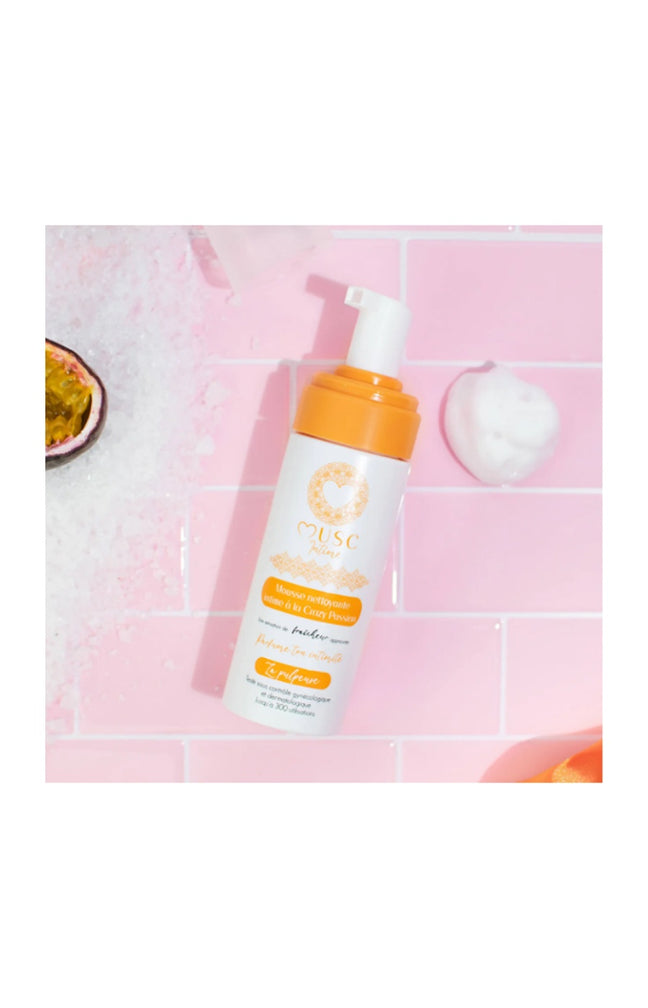 Mousse nettoyante intime - La Pulpeuse - Fruit de la passion - 150 ml