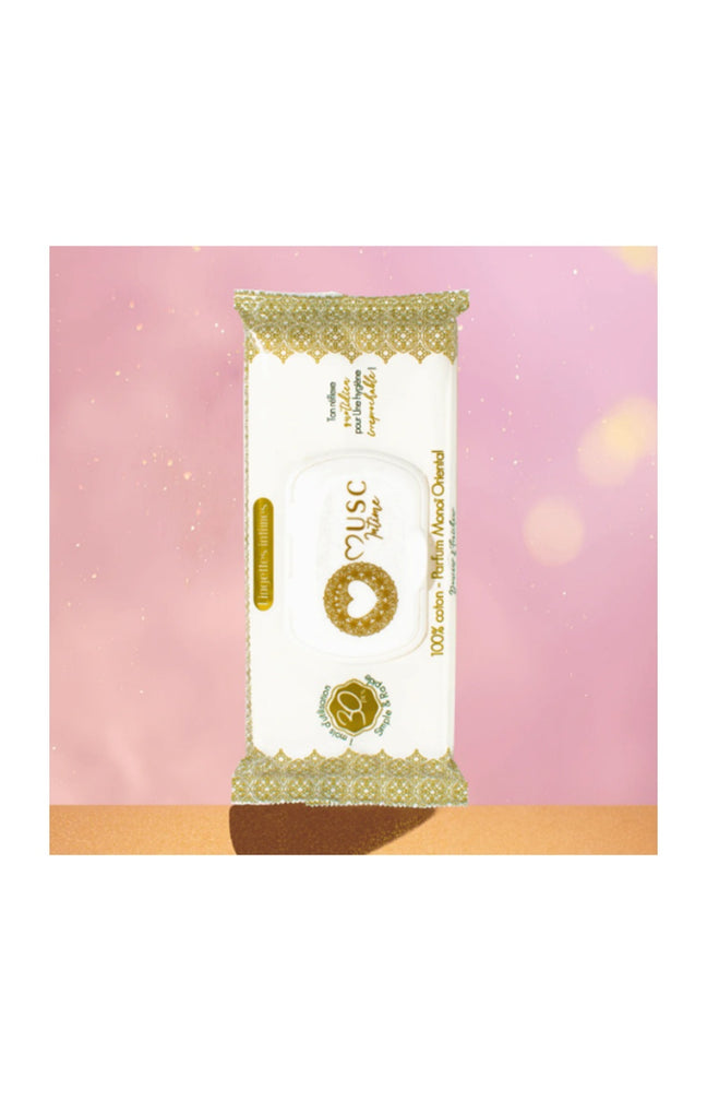 Lingettes intimes - La Rayonnante - Monoï oriental - 30 unités