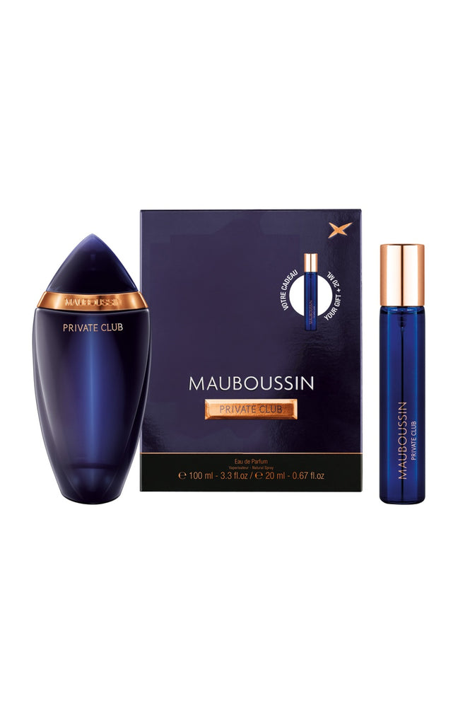 Coffret Private Club Eau de parfum - Boisé oriental - 2 produits - Homme