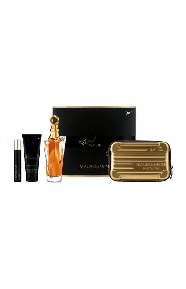 Coffret parfumé Elixir - Oriental gourmand - 4 produits