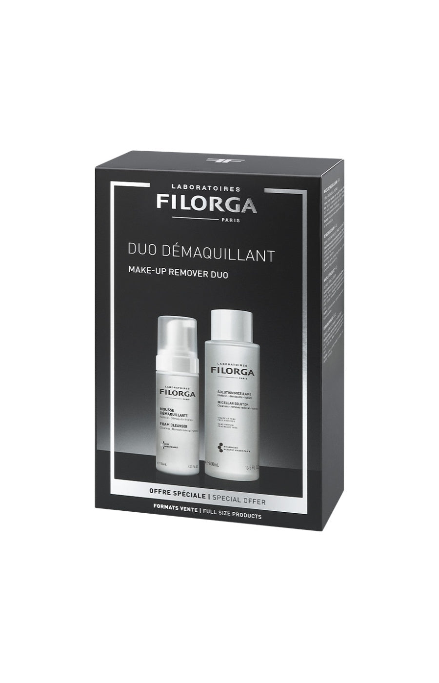 Coffret nettoyant & démaquillant - Acide hyaluronique - Visage - 2 produits
