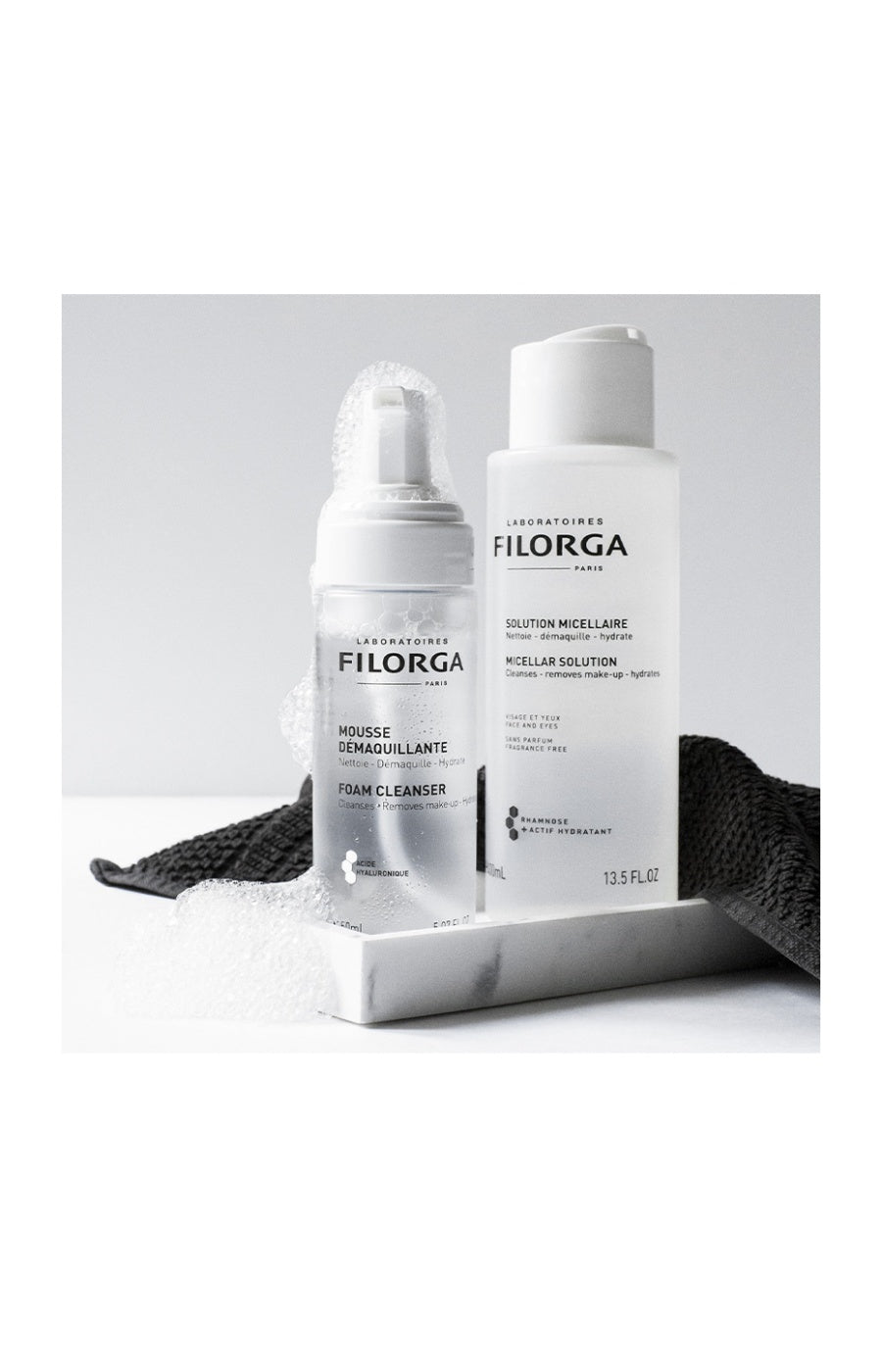 Coffret nettoyant & démaquillant - Acide hyaluronique - Visage - 2 produits