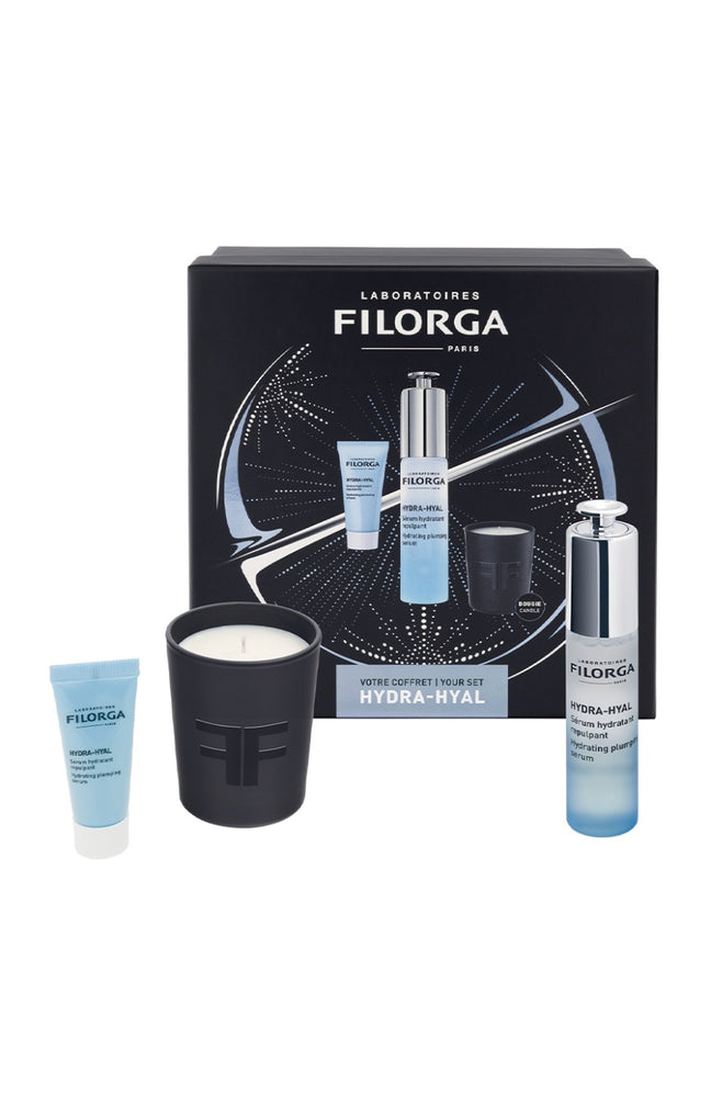 Coffre sérum, crème & bougie - Hydra-Hyal - Visage - 3 produits