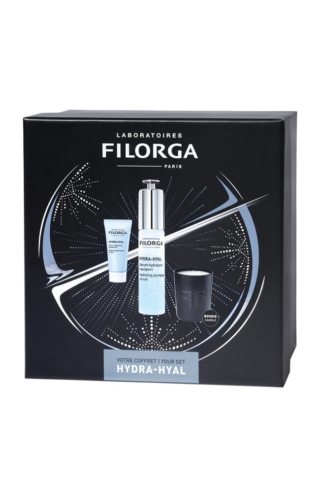 Coffre sérum, crème & bougie - Hydra-Hyal - Visage - 3 produits