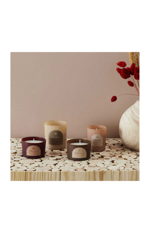 Coffret bougies parfumées - Quatre éléments - 4 produits - 130 g