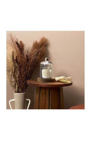 Bougie parfumée sous cloche -  Brume des bois - 90 g