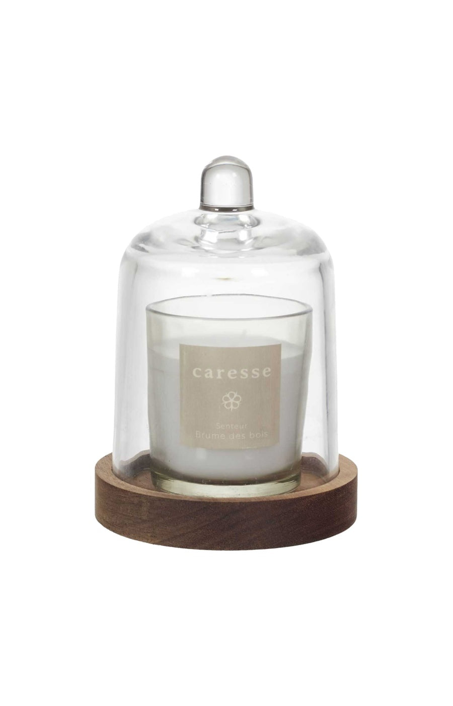 Bougie parfumée sous cloche -  Brume des bois - 90 g