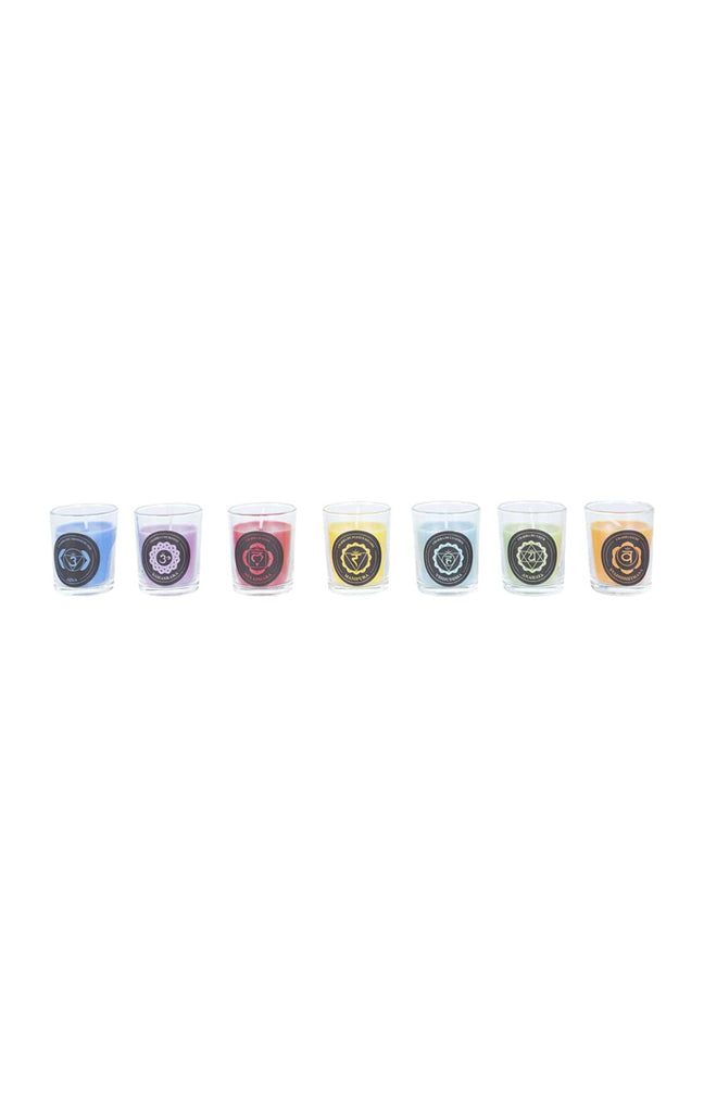 Coffret bougies parfumées - Chakras - 7 x 30 g