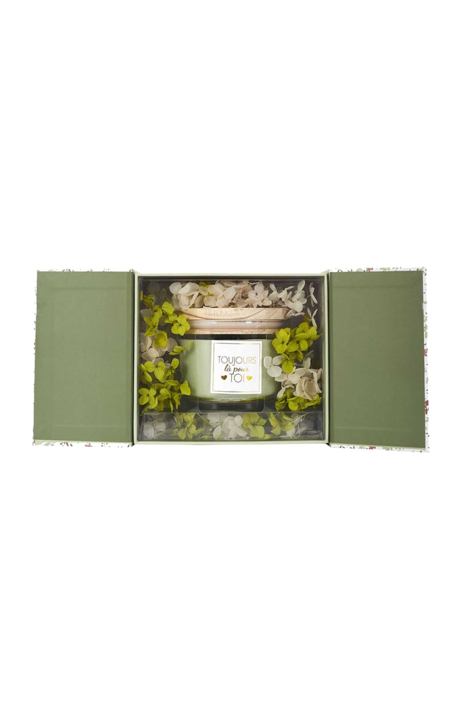 Coffret cadeau bougie parfumée - Coloris aléatoire