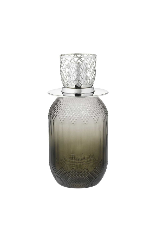 Coffret lampe à catalyse - Evanescence grise - Cuir mystique - Oriental - 250 ml