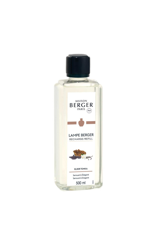 Recharge parfum pour lampe - Elixir tonka - 500 ml
