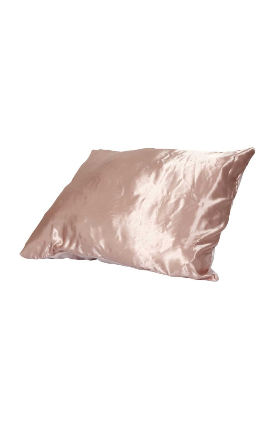 Taie d'oreiller microfibre - Satin - Rose - 60 x 60 cm