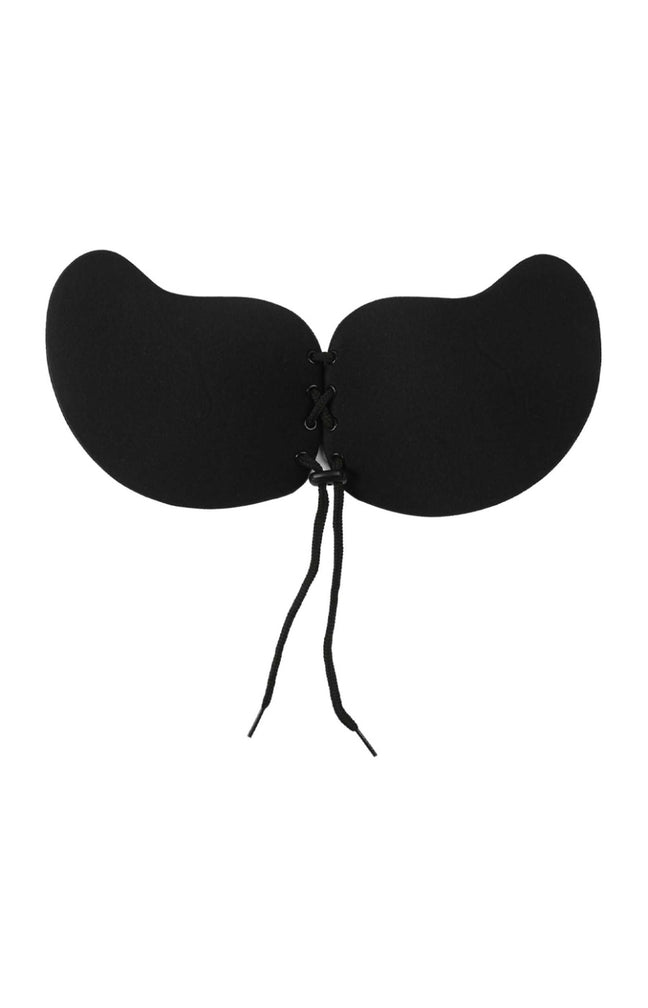 Soutien-gorge adhésif papillon - Noir
