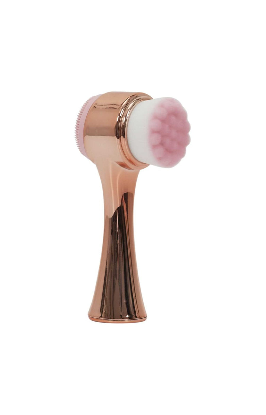 Brosse nettoyante 2-en-1 - Visage - Rose