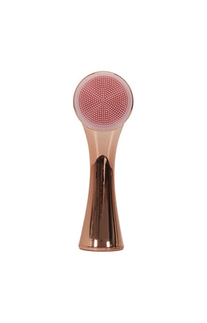 Brosse nettoyante 2-en-1 - Visage - Rose