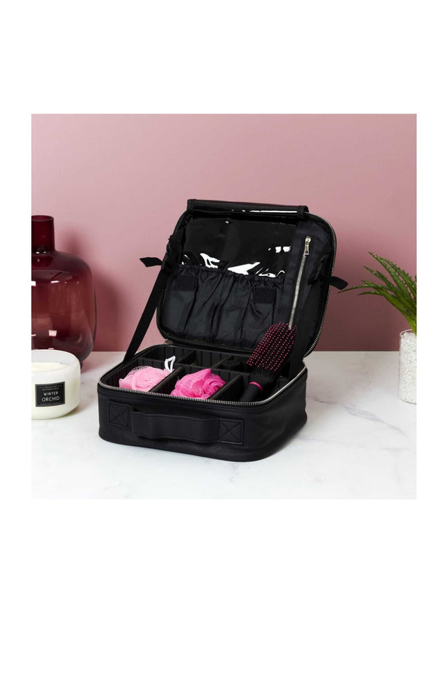Trousse de toilette modulable - Noir