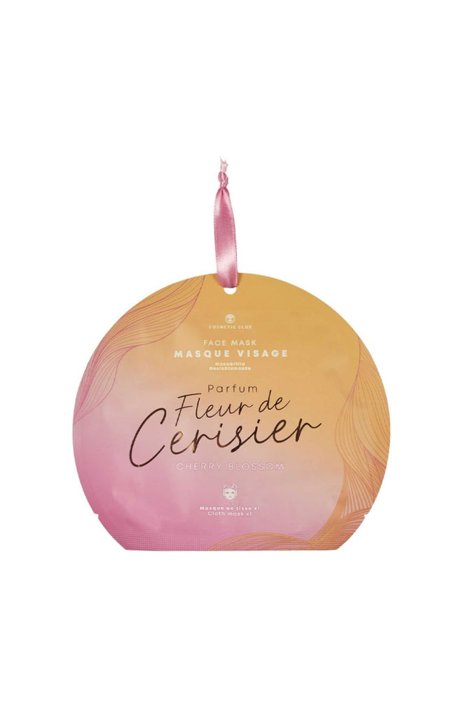 Masque en tissu - Fleur de cerisier - Visage - 25 ml