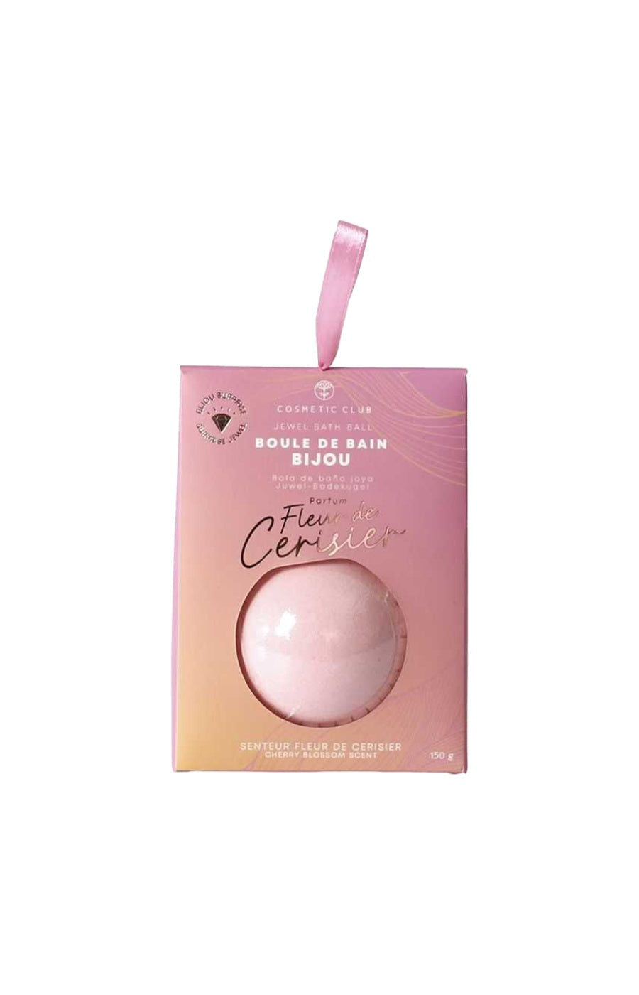 Boule de bain surprise - Fleur cerisier - 100 g