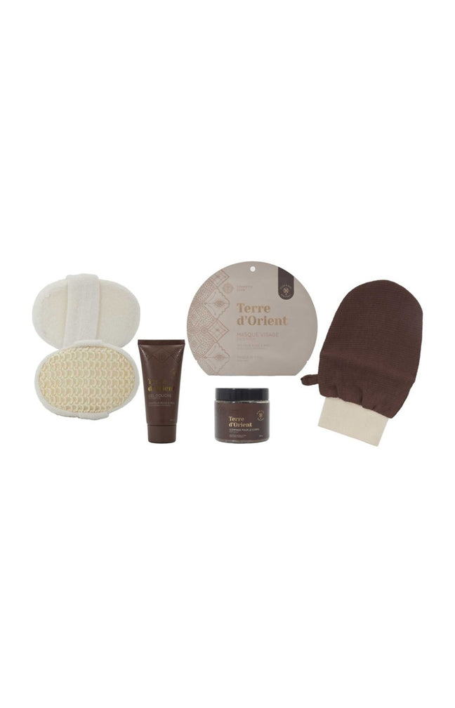 Coffret exfoliant - Terre d'Orient - Corps - 5 produits