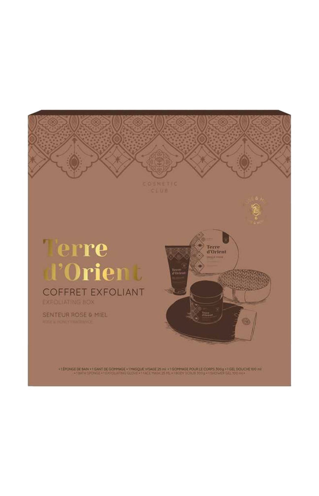 Coffret exfoliant - Terre d'Orient - Corps - 5 produits