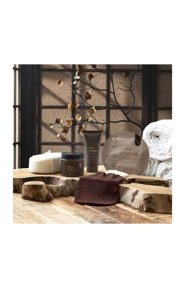 Coffret exfoliant - Terre d'Orient - Corps - 5 produits