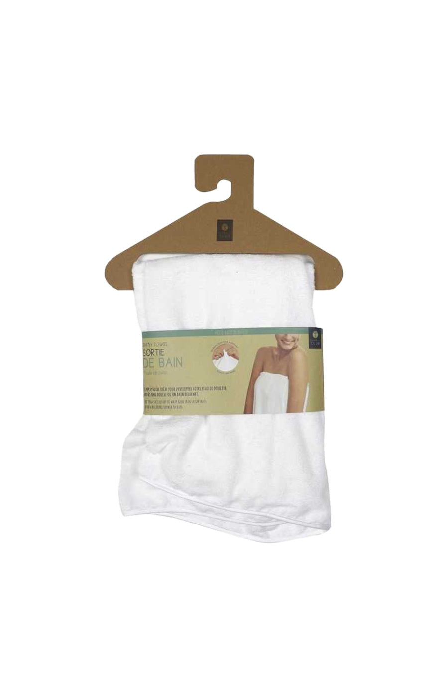 Sortie de bain - Bambou - Blanc