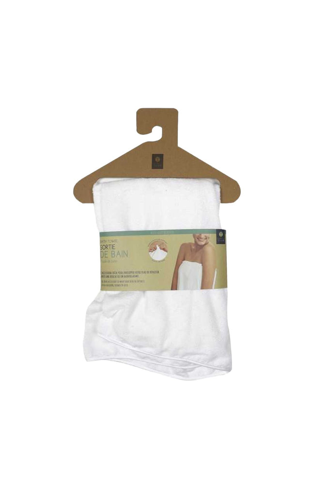 Sortie de bain - Bambou - Blanc