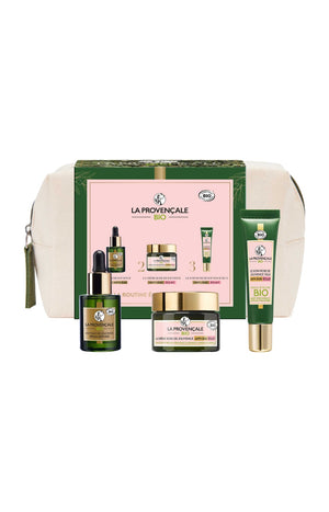 Trousse éclat anti-âge - Huile d'olive - Visage & yeux - 3 produits